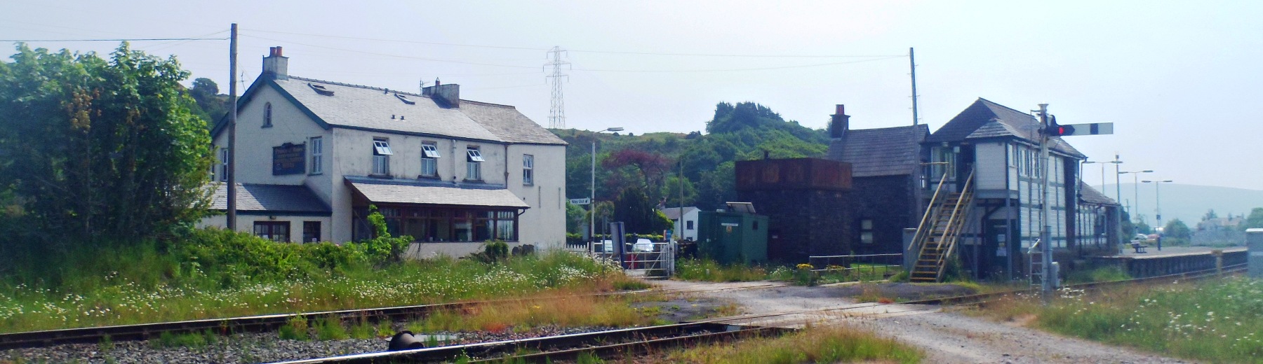 Photo looking accross from Foxfield station